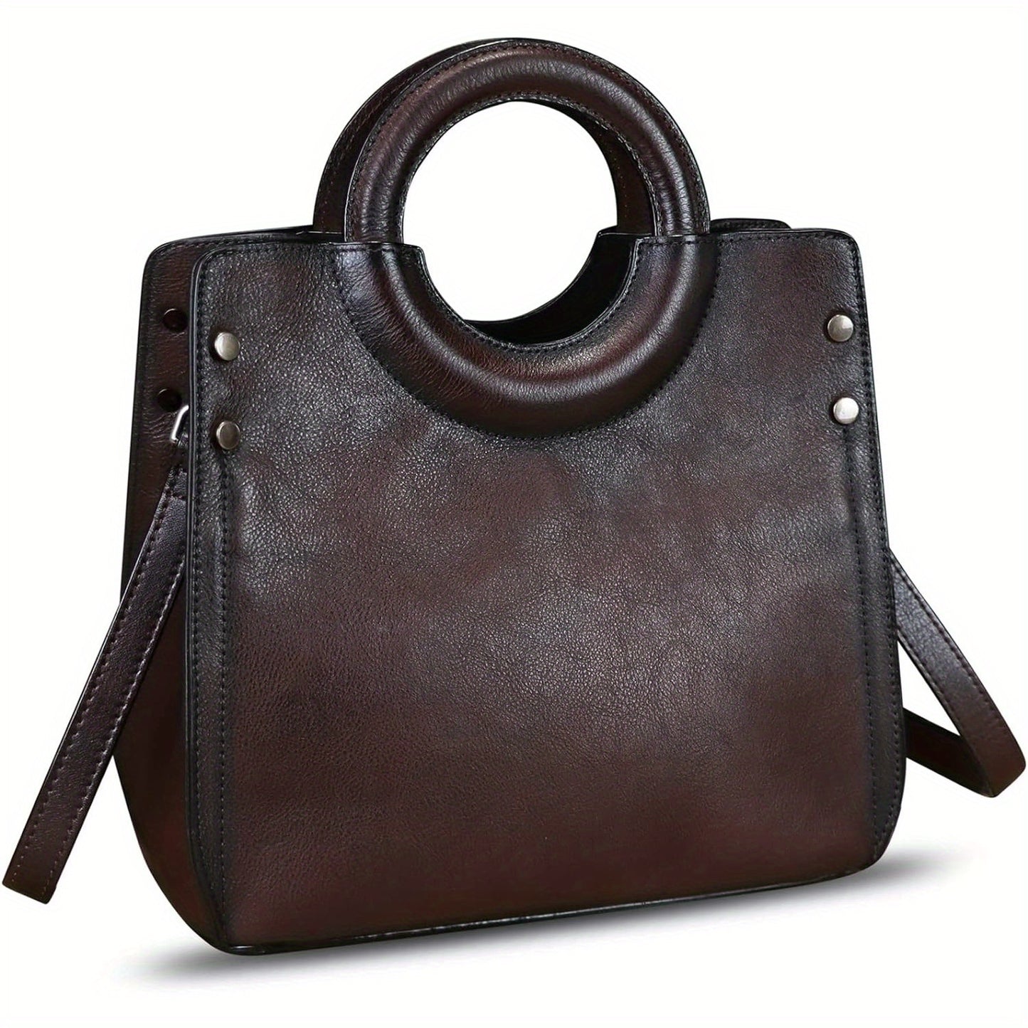 Satchel for Women Leather Handbag Top Handle Bags Handmade Purse Vintage Tote Bag Crossbody Handbags Hobo Bag