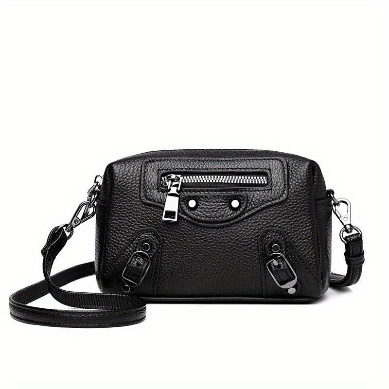 Soft Single Shoulder Crossbody Bag, Fashionable and Versatile, Luxurious and Multifunctional, Multi Compartment Women's Crossbody Bag