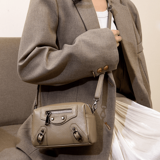 Soft Single Shoulder Crossbody Bag, Fashionable and Versatile, Luxurious and Multifunctional, Multi Compartment Women's Crossbody Bag