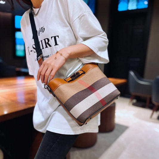 Genuine Leather Casual HandBag For Women 2023 New Luxury Large Crossbody Bag Messenger Fashion Brand Designer Trends Handbag