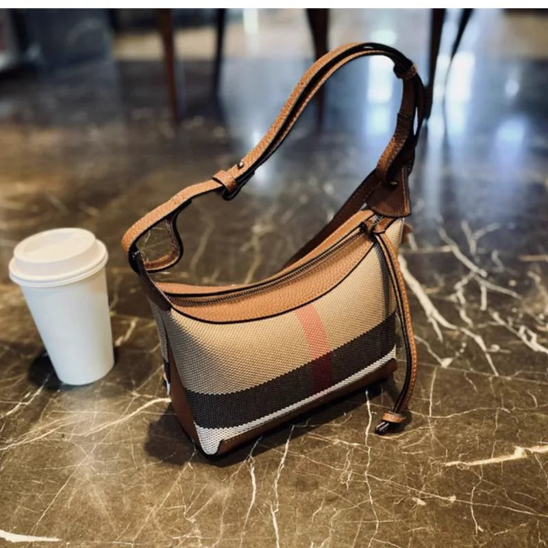 Genuine  Leather Fashion Underarm bag 2023 New New High Capacity Luxury Shoulder Crossbody Bags Brand Designer Trends Handbag