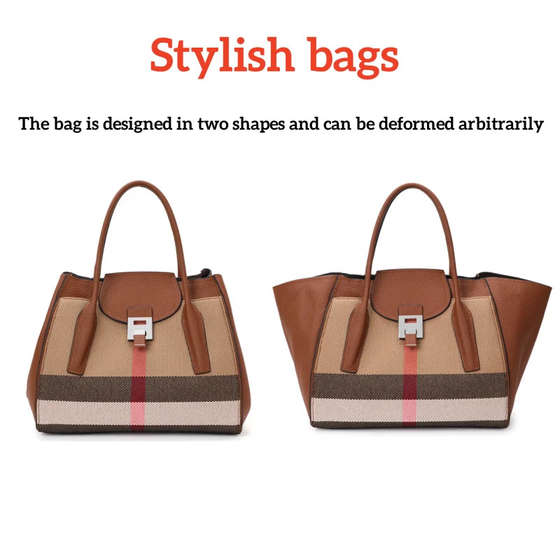 Luxury Brand Designer HandBag 2023 New Women Bag High Capacity Broadband Tote Bag Female Casual Fashion Trends Handbag