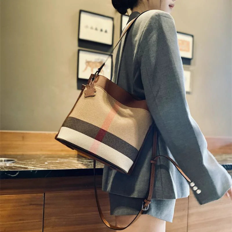 Luxury Brand Designer HandBag 2024 New Women Bag High Capacity Casual Crossbody Bag Female Fashion Trend Genuine Leather Handbag