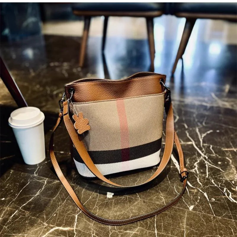 Luxury Brand Designer HandBag 2024 New Women Bag High Capacity Casual Crossbody Bag Female Fashion Trend Genuine Leather Handbag