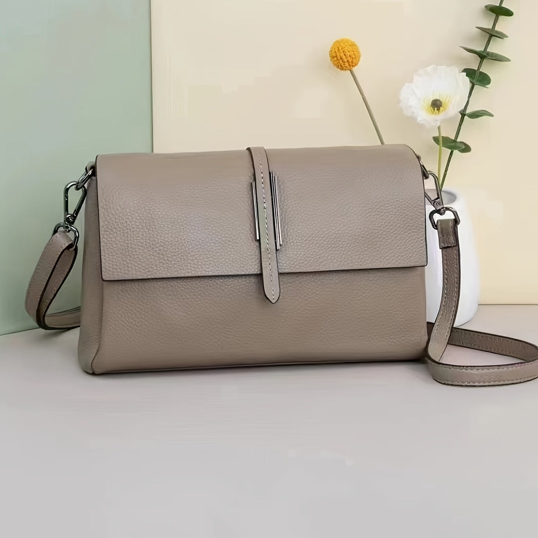 Women's Shoulder Bag With Adjustable Strap, Simple And Causal Design Crossbody Bag For Daily Commute And Shopping Outfits