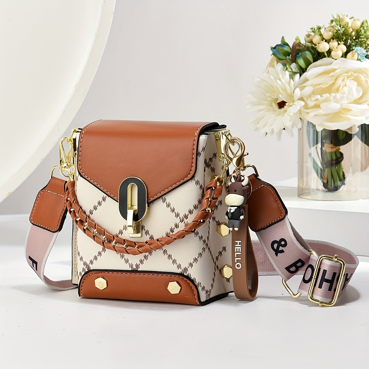 Small Crossbody Bags For Women, Fashion Cell Phone Purse, Shoulder Handbags With Wide Strap